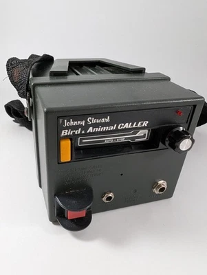 Reproductor de casete raro vintage Johnny Stewart MS-512 llamador de aves y animales sin probar Foto 1 de 4