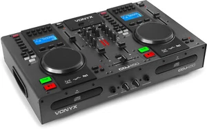 Vonyx CDJ450 Doppelter CD/MP3/USB-Player/Mixer mit BT - Afbeelding 1 van 10