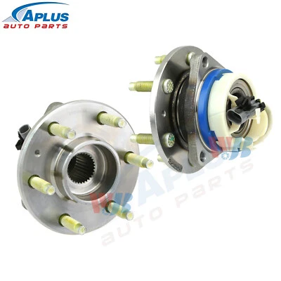 Par de bujes de cojinete de rueda delantera para 2004 2005 2006 2007 2008 2009 Cadillac SRX AWD Foto 1 de 4