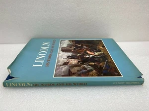 Lincoln: His Words And His World-Country Beautiful 1965 HC/DC - Picture 1 of 4