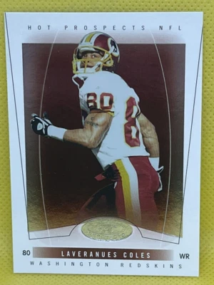 Laveranues Coles 2004 Fleer Hot Prospects #70 Washington Redskins - Image 1 of 2