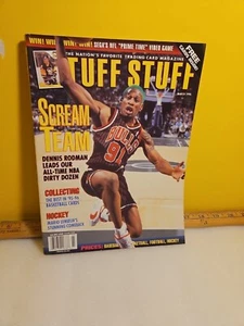 NBA Tuff Stuff Magazine Dennis Rodman Chicago Bulls March 1996 - Picture 1 of 2