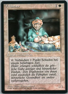Samite Healer | MtG Magic Revised Ed FBB (Foreign Black Border) | German GR | NM - Picture 1 of 2