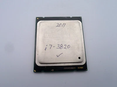 Intel Core i7-3820 4 Cores 8 Threads 3.6GHz LGA2011 CPU - Image 1 of 2