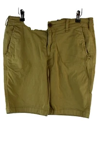 HOLLISTER Beige Chino Shorts size W31 Mens Classic Fit Short Epic Flex Summer - Picture 1 of 9