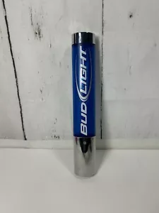 RARE BUD LITE (LED FLASHING LIGHT) BEER TAP HANDLE 14" TALL ~VIDEO~ - Picture 1 of 5
