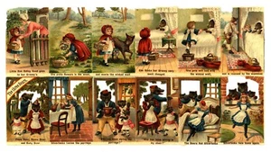 Fairy tales, children stories Tuck paper die cut scrap, from Gigantic relief 631 - Picture 1 of 2