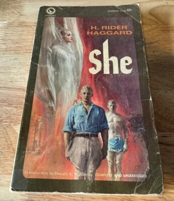 SHE by H. Rider Haggard Vintage 1967 Paperback Foto 1 de 4