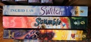 Ingrid Law Savvy Trilogy: Savvy, Scumble, & Switch, 3 Paperbacks, Newbery Honor - Picture 1 of 7