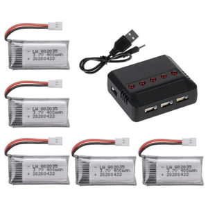 3.7V 400mAh Lipo Battery for E33C E33 RC Drone Spare 802035 Battery Charger - Picture 1 of 11