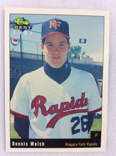 1991 Niagara Falls Rapids-Classic BEST Baseball Card-Dennis Walsh
