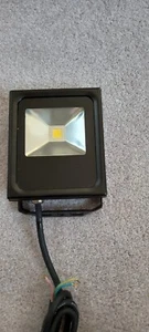 XCITE XCFL10 LED FLOODLIGHT 10w 4000k IP65 BLACK (177) - Picture 1 of 4