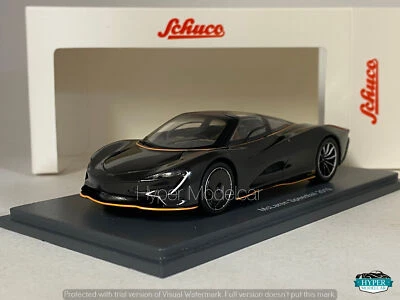 SCHUCO 1/43 MCLAREN SPEEDTAIL 2019 BLACK ART.450928700 - Immagine 1 di 3