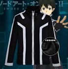 купить sword online cosplay kirito, с доставкой Anime Sword Art Online Kirito Unisex Jacket Sweatshirt Hoodie Cosplay Coat