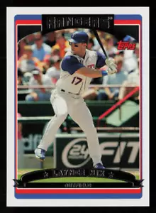 Laynce Nix 2006 Topps #43 Texas Rangers Baseball Card - Picture 1 of 2