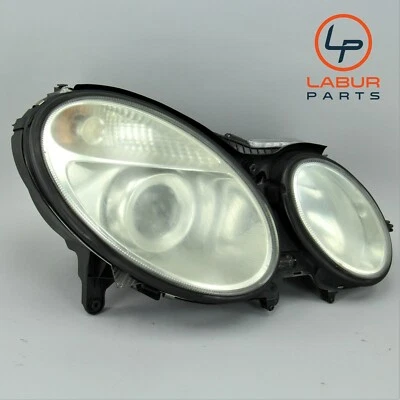 Farol dianteiro direito halogênio lateral passageiro W211 03-06 Mercedes Classe E H576 - Imagem 1 de 4