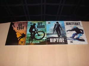 To The Limit X Series 4 Chapter Book Lot Sports Off Road Whiteout Teacher - Picture 1 of 3