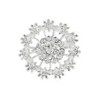 Brooch Pin Wear-resistant Decoration Flower Heart Silver Plated Brooch Pin
