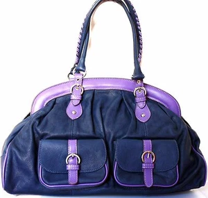 BORSA MAXI SHOPPER TOTE A MANO BAULE DONNA CITY MILANO PELLE MADE ITALY - Picture 1 of 12