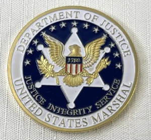 US Federal Marshal Service Special Agent Challenge Coin - Bild 1 von 2