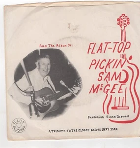 Elmer Boswell Sam McGee – Flat-Top Pickin Sam McGee 1971 Dailey Promo Country EX - Picture 1 of 2