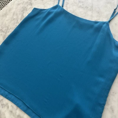 Отличное! Дамы фиолетовый + Claire шикарный Cami Top; яркий бассейн синий; Sz Med - Изображение 1 из 4