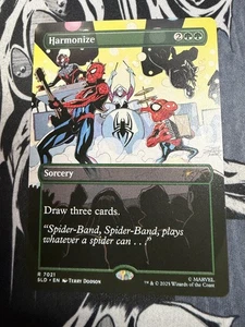 MTG Spider-Man HARMONIZE 7021 SECRET LAIR DROP NONFOIL RARE Hit Magiccon 2025 - Picture 1 of 1