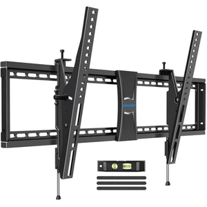 TV Wall Mount for Most 37-86" TVs, Tilting TV Mount Bracket with Level Adjust... - Picture 1 of 9