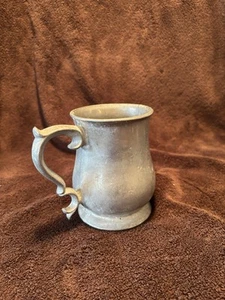 18th Or 19th Century Pewter Mug - Picture 1 of 3