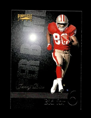 Pinnacle Jerry Rice #190 1996 San Francisco 49ers Foto 1 de 2