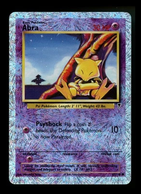 Abra 67/110 Legendary Collection 2002 Reverse Holo Pokémon Card TCG - Image 1 of 4