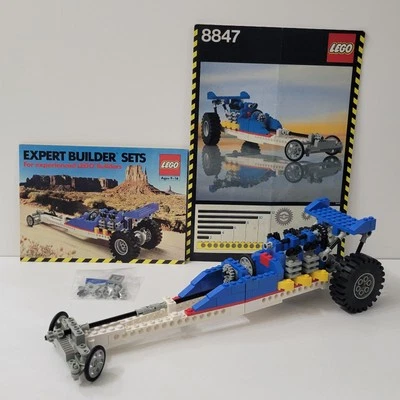 Lego Technic 8847 Dragster 100% Parts Complete with Instructions & Guide EUC! - Image 1 of 4