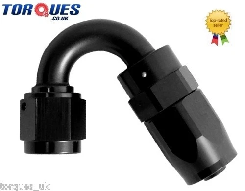 AN -6 AN6 150 Degree FastFlow StealthBlack Hose Fitting - Image 1 of 1