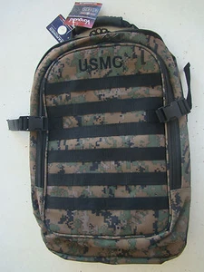 USMC US MARINE CORPS WOODLAND MARPAT CAMOUFLAGE WASSERDICHT MOLLE RUCKSACK + - Bild 1 von 12