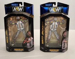 AEW Unrivaled Matt & Nick Jackson Walmart Actionfiguren Set Young Bucks - NEU - Bild 1 von 8