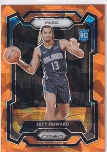 Panini Prizm 2023-24 NBA Basketball No. 132 Jett Howard Rookie Orange Ice Prizm - Bild 1 von 2