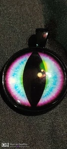 Dragon Eye Dome Necklace - Picture 1 of 11