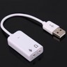 Latest Laptop PC Windows USB2.0 3D Virtual 7.1 Channel Audio Sound Card Adapter