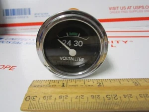 Isspro 24V Ball Stud Voltmeter 6474757 NEW , S2 - Picture 1 of 7