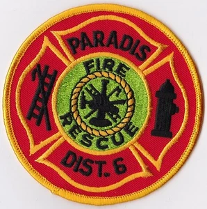 Paradis Fire Rescue Dist. 6 Parche de bombero ¡NUEVO!! - Imagen 1 de 1