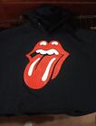 Rolling stones tongue no filter graphic hoodie