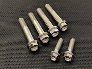 GSXR1000 K3-K4 Titanium brake caliper bolt kit full set 03-04 Ti mounting bolts - Picture 1 of 4
