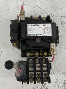 NEW G.E. CR306D0**LVH STARTER Sz2 600VAC 45A MAX 115/120V 60Hz 110V 50Hz COIL - Picture 1 of 8