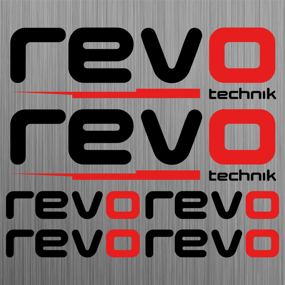 Revo Technik adesivi sticker decal auto set 6 Pezzi - Image 1 of 1