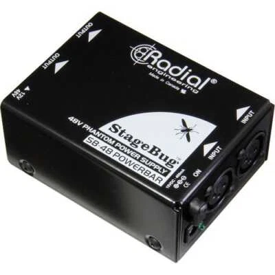 Radial Engineering Stagebug SB-48 Phantom Two Channel 48V Phantom Power Supply - Image 1 of 4