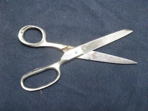 VTG SOLINGEN GERMANY 8" SCISSORS/SHEARS CHROME DUREX #780 USED NEED SHARPENING - Picture 1 of 4