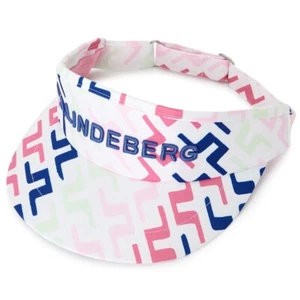 Nuevo VISERA DE GOLF UNISEX J.LINDBERG VIKTOR PRINT GMAC08517-S190 PINTADA ROSA - Imagen 1 de 8
