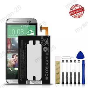 For T-Mobile HTC One M8 OP6B120 Replacement Battery B0P6B100 35H00214-00M Tools - Picture 1 of 5