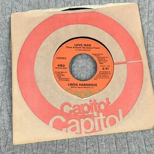Vintage 45 RPM record Linda Hargrove Capital Records Country Rhythm Blues rock - Picture 1 of 4