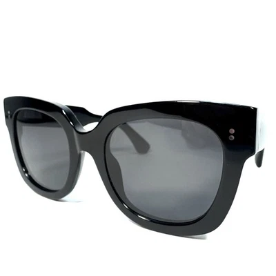 CHIMI Womens Core 08 Square Sunglasses Black (MSRP $180) - Image 1 of 4
